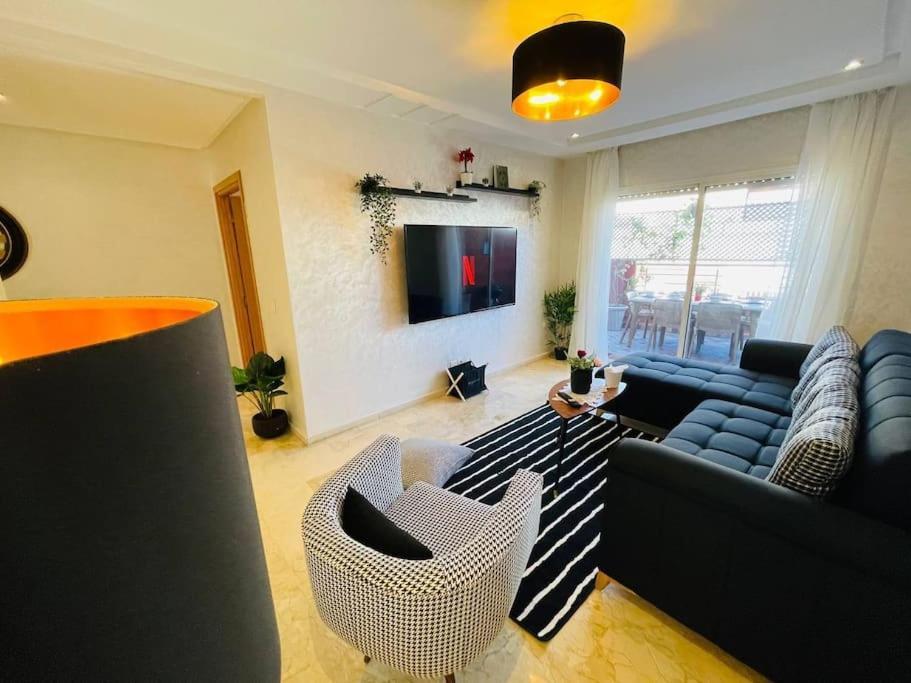 A 2 Minutes De Casa Finance City, Appartement Avec 2 Chambres Καζαμπλάνκα Εξωτερικό φωτογραφία